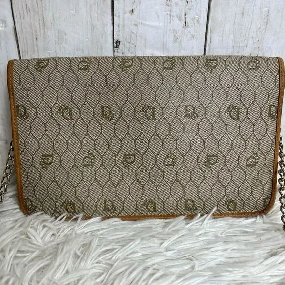 Christian Dior French Beige Vintage Trotter Bag - Picture 11 of 15